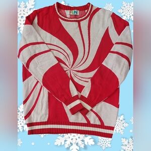 Candycane Sweater Sz M